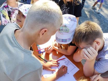В Кемеровской области – Кузбассе сотрудники региональной избирательной комиссии провели спортивно-интерактивное мероприятие для будущих избирателей