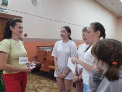 В Калужской области прошла игровая программа для будущих избирателей в детском лагере «Творческая лаборатория «Академия культуры»